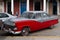 Cuba 10/12/2019 colourful old car used as taxi or transportation