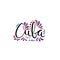 Cuba calligraphic lettering quote