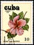 CUBA - CIRCA 1978: A stamp, printed in Cuba, shows a Hibiscus flower