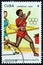 CUBA - CIRCA 1990: A stamp printed in Cuba from the `Olympic Games, Barcelona 1992` issue shows Running, circa 1990.