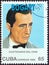 CUBA - CIRCA 1995: A stamp printed in Cuba shows Humphrey Bogart, circa 1995.