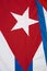 Cuba Flag Detail