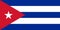 Cuba flag. Vector illustration. Havana