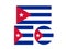 Cuba flags - Republic of Cuba