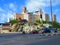 Cuba, Havana, Hotel National de Cuba, street view from the car. Excursion!