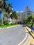 Cuba, Havana, Hotel National de Cuba, street view from the car. Excursion!