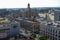 Cuba, Havana,  view of the bacardi building from a balcony of the Havana hotel