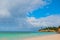 Cuba, Holguin: Beach Guardalavaca - Middle Caribbean Sea and Coast.