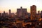 Cuba. Night Havana. The top view Cityscape