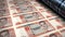 Cuba Peso money banknotes printing seamless loop