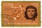 Cuba stamp with Che Guevara