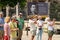 Cuba: Western cruise tourists filming in Havanna-City