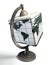 Cube desktop metal globe