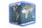 Cube earth puzzle