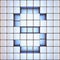Cube grid Letter S 3D