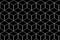 Cube lattice, texture, black, white, unique style.