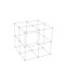 Cube Made is Mesh Polygonal Element