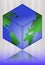 cube world, map, world-glob