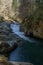 Cubo waterfall in Irati forest in Navarra