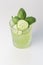 Cucumber Basil Smash Cocktail