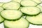 Cucumber slices