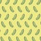 Cucumbers pattern background