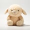 Cuddly Lamb And Sheep: Adorable Stuffed Animals In Light Beige