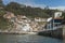 Cudillero town as seen from the port, Spain