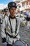 Cuenca, Ecuador, Jan 13, 2018: Drummers marching in parade