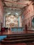 Cuenca, Ecuador; September 11, 2019: Sacred altar inside the Old Cathedral of Cuenca