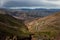 Cuesta de Lipan downhill highway to Purmamarca - Jujuy, Argentina