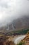 The Cuesta del Lipan, a zigzag and steep section of National Route 52, Province of Jujuy, Argentina