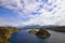 Cuicocha crater lake in Imbabura province, Ecuador. South America