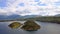 Cuicocha crater lake in Imbabura province, Ecuador. South America