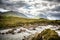 The Cuillin Hills and fast moving river