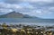 Cuillin range from Braes headland on Skye