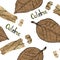 Culebra cigar shape and tobacco leaf
