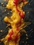 A Culinary Battlefield: Ketchup and Mustard Collide in a Condiment Clash for the Ages