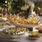Culinary Delight: A Visual Treat for Reception Buffets