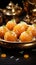 Culinary gems Indian motichoor laddoo, spherical sweets that captivate with every bite