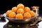 Culinary gems Motichoor laddu, a dessert treasure, each orb a burst of delight