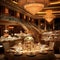 Culinary Luxe: Opulent Dining Underneath Crystal Chandeliers