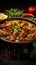 Culinary masterpiece Mutton gosht rogan josh, Indian flavors, served in a focused bowl
