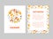 Culinary, Tasty Recipes Banner Templates Set, Cards with Place for Text and Kitchen Utensils for Food Preparation, Label