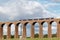 CULLODEN, INVERNESS/SCOTLAND - AUGUST 28 : Train passing over Cu