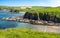 Cullykhan Bay and Fort Fiddes in Scotland