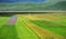 Cultivated and flowery fields of Castelluccio di Norcia