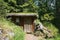 Cultural - historical monument defensive guerrilla bunker over the Black Stone in the Ilanovska valley in Liptov