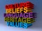 Culture beliefs language heritage values