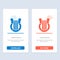 Culture, Greece, Harp, History, Nation  Blue and Red Download and Buy Now web Widget Card Template